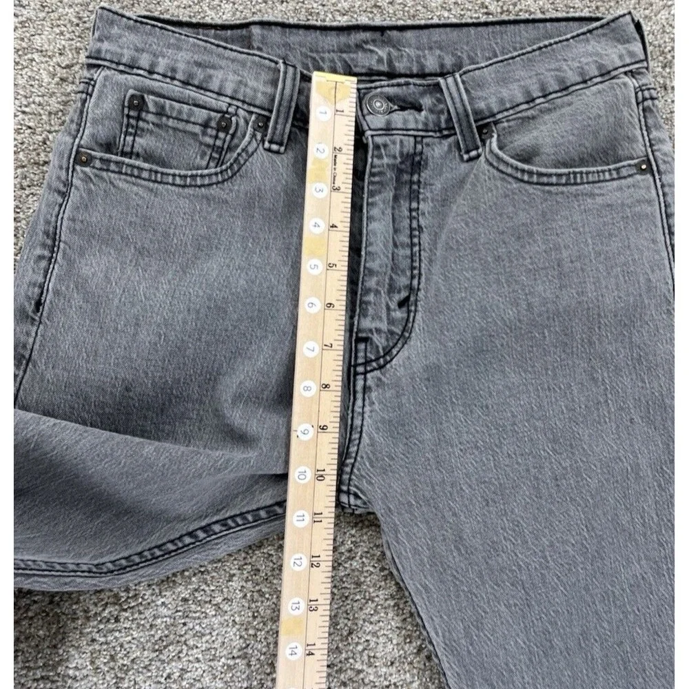 Levis 505 Jeans Mens Size‎ 30x31* Grey Regular Narrow Straight Flex Denim Egypt
